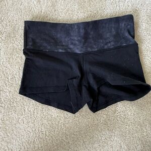 Lululemon Black Women's Yoga Shorts